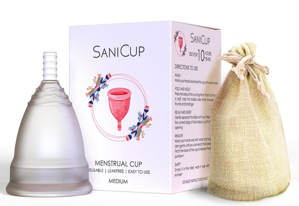 SaniCup - Menstrual Cup (Pack of 2)